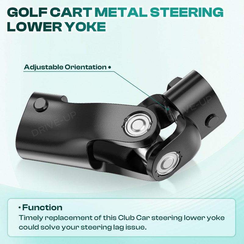 Drive-up Golf Cart Metal Steering Lower Yoke for Club Car Precedent 2004-Up and Tempo 2018-Up Models 103810201 - Image 3
